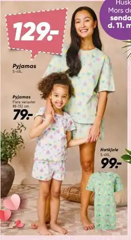Bilka Pyjamas tilbud