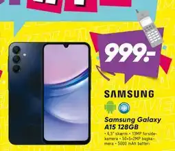 Bilka Samsung Galaxy A15 128GB tilbud