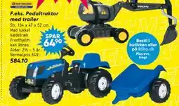 Bilka Pedaltraktor med trailer tilbud