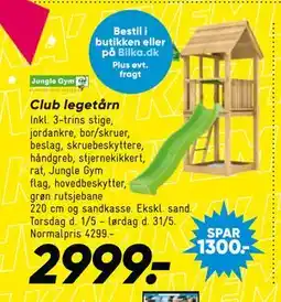 Bilka Club legetårn tilbud