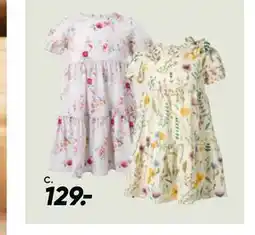 Bilka Sommerkjole med hårelastik i samme print tilbud