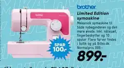 Bilka Limited Edition symaskine tilbud