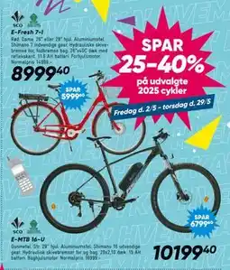 Bilka E-MTB 16-U tilbud