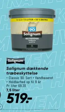 Bilka Solignum dækkende træbeskyttelse tilbud