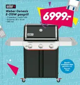 Bilka Weber Genesis E-315W gasgrill tilbud