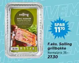 Bilka Salling grillbakke tilbud