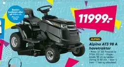 Bilka Alpina AT3 98 A havetraktor tilbud