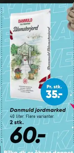 Bilka Danmuld jordmarked tilbud