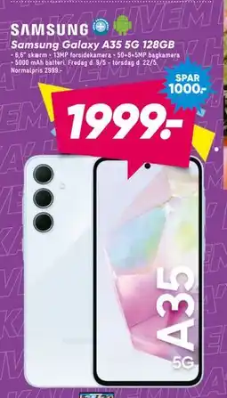 Bilka Samsung Galaxy A35 5G 128GB tilbud