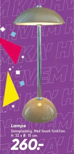 Bilka Lampe tilbud