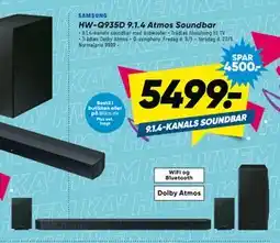 Bilka HW-Q935D 9.1.4 Atmos Soundbar tilbud