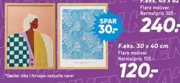 Bilka galleri 30 x 40 cm tilbud