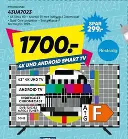 Bilka PROSONIC 43UA7023 tilbud