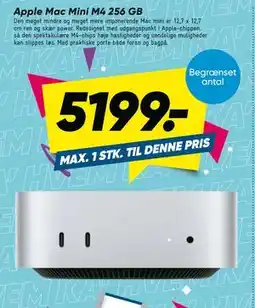 Bilka Apple Mac Mini M4 256 GB tilbud