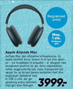 Bilka Apple Airpods Max tilbud