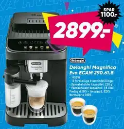 Bilka Delonghi Magnifica Evo ECAM 290.61.B tilbud