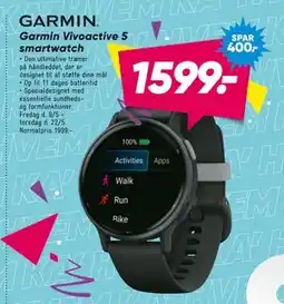 Bilka Garmin Vivoactive 5 smartwatch tilbud