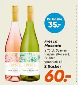 Bilka Fresca Moscato tilbud