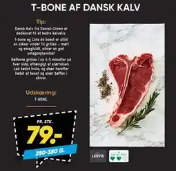Bilka T-BONE AF DANSK KALV tilbud