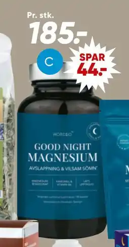 Bilka Nordbo Good Night magnesiuC tilbud