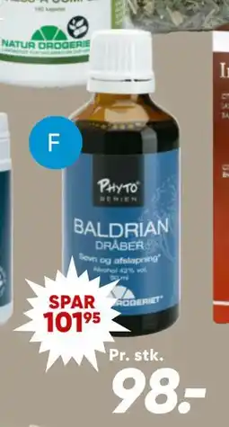Bilka Natur drogeriet baldrian dråber tilbud