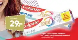 Bilka Colgate Total Original tandpasta eller Colgate Total Whitening tandpasta tilbud