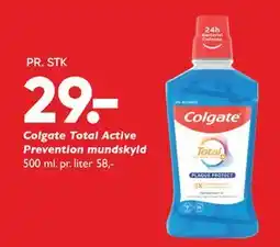 Bilka Colgate Total Active Prevention mundskyld tilbud