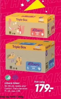 Bilka Libero bleer tilbud