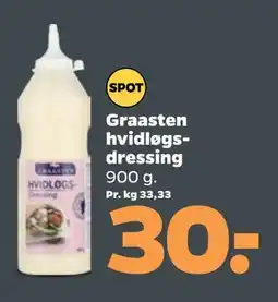 Netto Graasten hvidløgsdressing tilbud