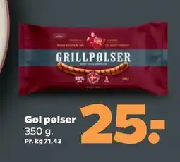Netto Gøl pølser tilbud