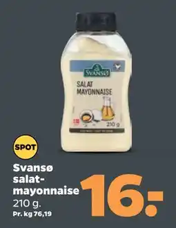 Netto Svansø salatmayonnaise tilbud