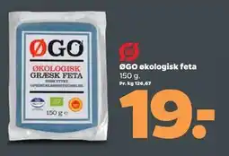Netto ØGO økologisk feta tilbud