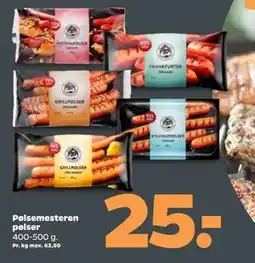 Netto Pølsemesteren pølser tilbud