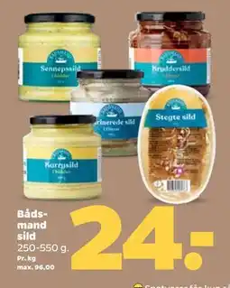 Netto Bådsmand sild tilbud