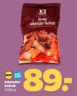 Netto Iskender kebab tilbud