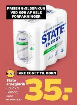 Netto State energidrik tilbud
