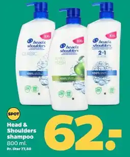 Netto Head & Shoulders shampoo tilbud