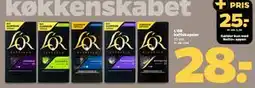 Netto L'OR kaffekapsler tilbud