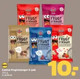 Netto Castus frugtstænger 5-pak tilbud