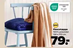 Netto Fleecetæppe tilbud