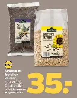 Netto Svansø XL frø eller kerner tilbud