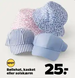 Netto Bøllehat, kasket eller solskærm tilbud