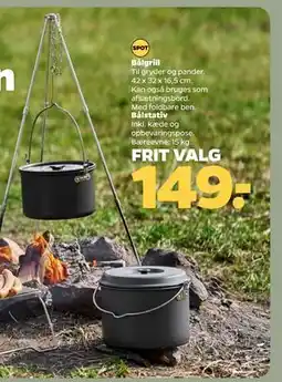 Netto Bålgrill tilbud