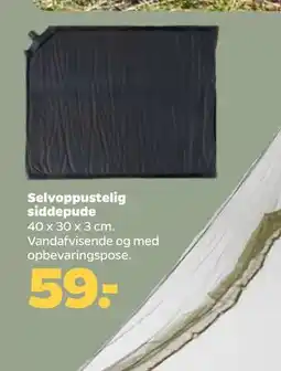 Netto Selvoppustelig siddepude tilbud