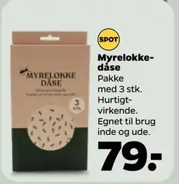 Netto Myrelokkedåse tilbud