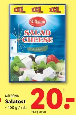 Lidl Salatost tilbud