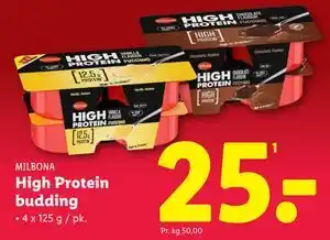 Lidl High Protein budding tilbud