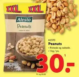 Lidl Peanuts tilbud