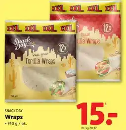 Lidl Wraps tilbud