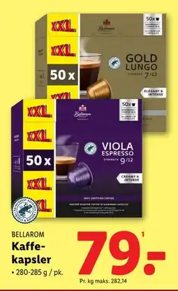 Lidl Kaffekapsler tilbud